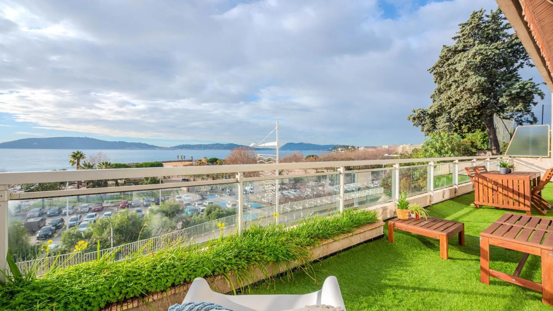 Grand Appartement Balcon Vue Mer 20M Plage Mourillon Toulon France
